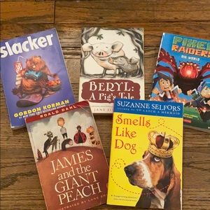 Roald Dahl, Pixel Raiders, Slacker, and more